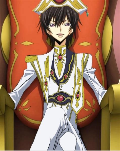 Emperor Lelouch On His Throne By And0059 On Deviantart