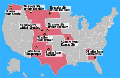 How Close Do You Live To A Nuke Fascinating Map Reveals The Exact Locations
