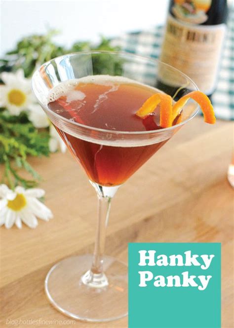 Hanky panky alicia cruz green. Pin on Cocktail Recipes