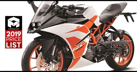 Ktm features only two bikes in rc series and rc 200 is one of that. 2019 KTM Sports Bikes Price List in India (Full Lineup)