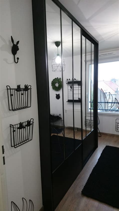 Porte coulissante atelier sur mesure. Portes De Placard Sur Mesure Style Verriere Kiosque
