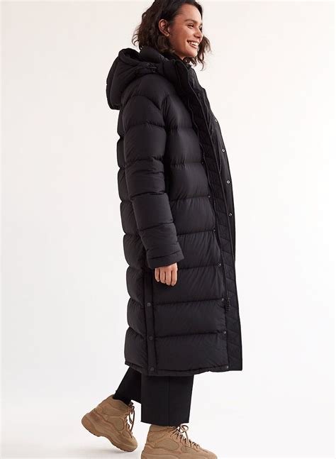 The Super Puff™ Long Long Black Puffer Coat Puffer Jacket Long