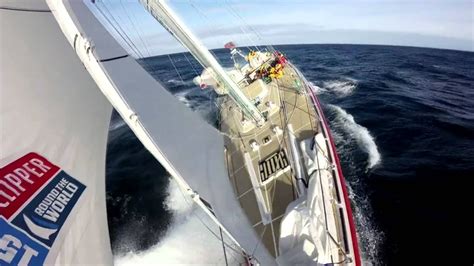 Clipper Race Reaches The Roaring Forties Youtube