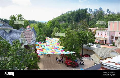 Atmosphere At The Dollywood Flower And Food Festival On June 28 2020