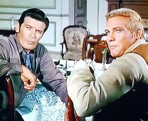 Peter Breck And Lee Majors In The Big Valley Lee Majors Heath Tv Westerns