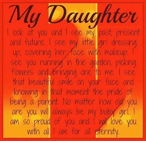 Letter To My Daughter Quotes Quotesgram