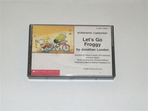 Lets Go Froggy By Jonathan London Scholastic Audiobook Cassette Ebay