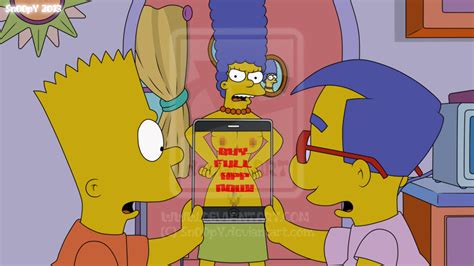 Post 1024574 Bart Simpson Marge Simpson Milhouse Van Houten Snoopy Artist The Simpsons