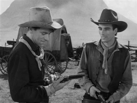 John Ireland And Montgomery Clift Red River 1948 Film Red River