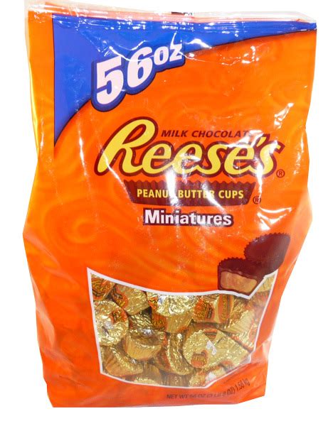 Reeses dark chocolate miniatures peanut butter cups travel candy. Reeses Mini Peanut Butter Cups 56oz, and other ...