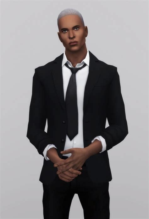 Business Suit M Separate Top At Rusty Nail Sims 4 Updates
