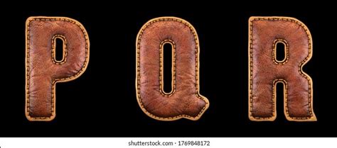Leather Font Images Stock Photos Vectors Shutterstock