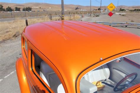 1936 ford tudor humpback sedan vin sw84154pa. 1936 Ford Tudor Sedan Humpback Hot Rod - Awesome! for sale ...