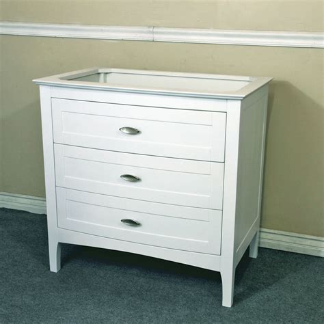 Shop 66 inch bathroom vanities for your home decor. The Bella Collection 35 Inch Single Sink White Vanity Base ...
