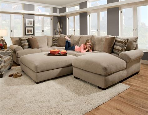 With deep seats, a feather scatter cushion back, and that all important sofabed feature, teddy sofabed is perfect for homes where space is at a. 20 The Best Deep Cushion Sectional Couches
