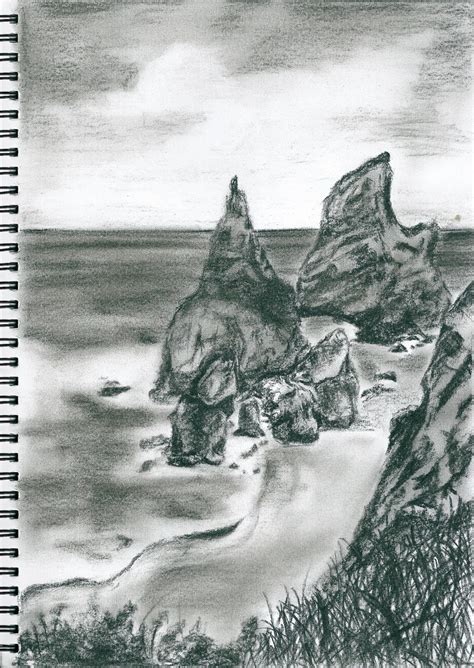 Beach Landscape Sketch at PaintingValley.com | Explore collection of Beach Landscape Sketch