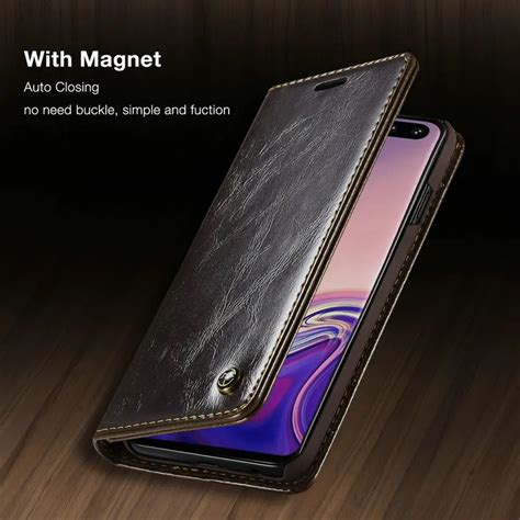 Caseme Case For Samsung S10 Lite Business Style Magnetic Wallet Phone