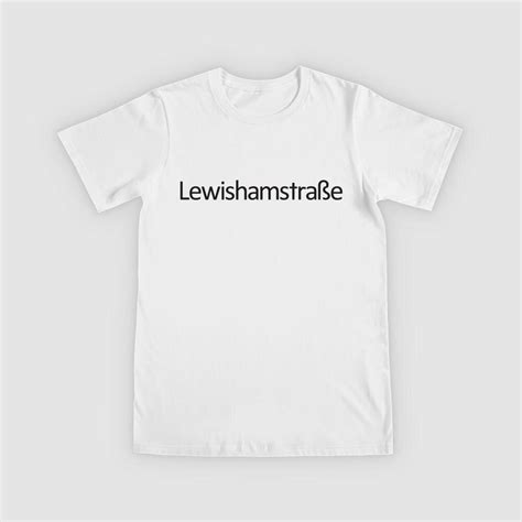 Lewishstrabe Original Unisex Adult T Shirt House Of Lewisham