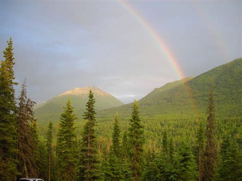 Alaskan Rainbow Natural Landmarks Places To See Alaskan