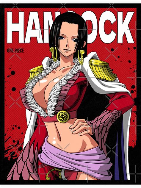 Boa Hancock One Piece Red Comic Design V2 Sticker For Sale By Ikaxii Redbubble