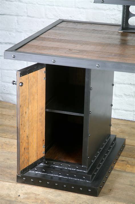 Order pickup · free returns · order drive up Modern Industrial Computer Desk, Reclaimed Wood Desk ...
