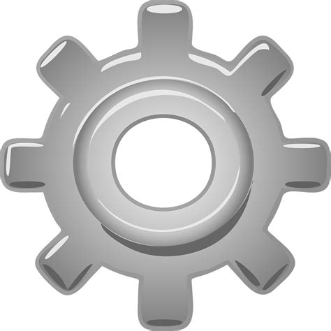 Cog Gear Wheel Free Vector Graphic On Pixabay
