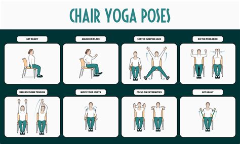 Printable Chair Yoga Poses Yoga For Seniors Chair Yoga 10 Best
