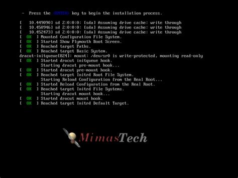 How To Install Centos 7 Linux System Mimastech Linux Technical Blog