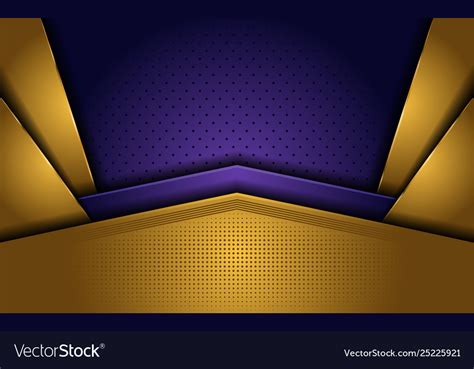 Elegant Gold And Purple Luxury Background Vector Image
