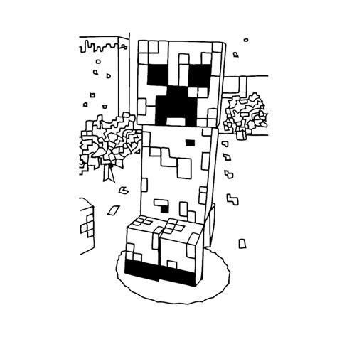 Minecraft kleurplaten op Superkleurplaten.nl