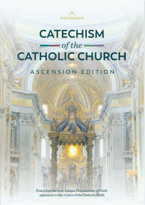 catechism of the catholic church ascension edition leather like — a…