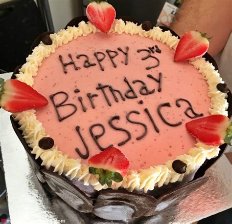 The Top Ideas About Happy Birthday Jessica Cake Home Family Style And Art Ideas