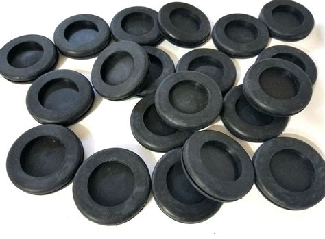 20pcs Blank Sealing Closed Rubber Grommets Fits 15 1 12 Holes Ebay