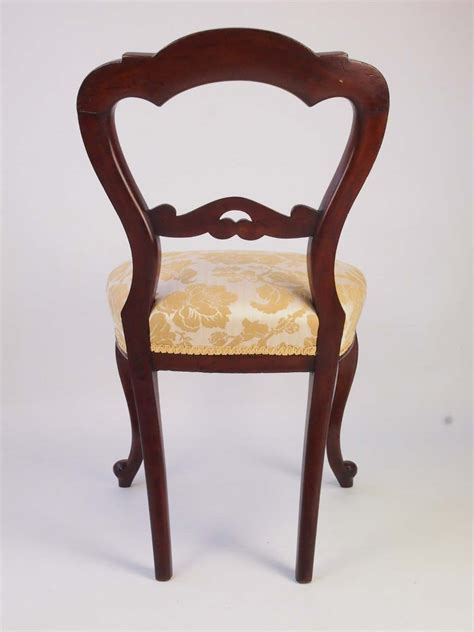 Great savings & free delivery / collection on many items. Pair Antique Victorian Mahogany Balloon Back Chairs For Sale