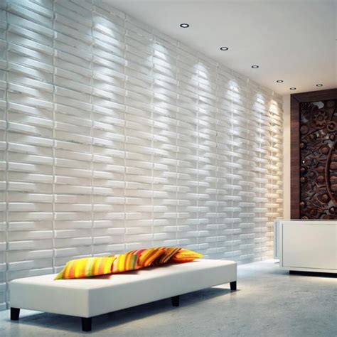 Contemporary 3d Wallpaper In Minimalist Modern House Wall Cool 3d