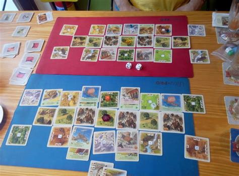 Church cards lure opposing heroes and earn gold. The Rivals for Catan | Boardgame | PlayDay.ID