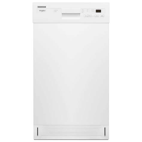 Reviews For Whirlpool 18 In White Front Control Dishwasher With