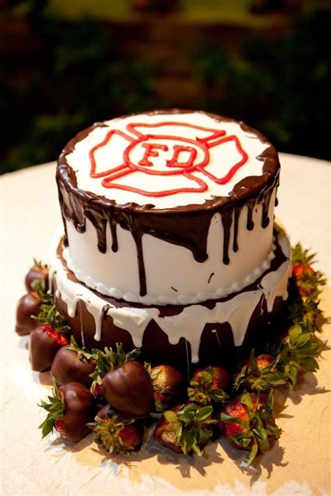 We have a great range of celebration cakes; Fire Department Wedding Cakes cakepins.com | Firefighter ...