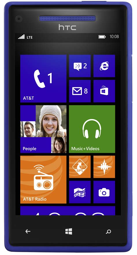 Htc Windows Phone 8x 16gb Windows Smartphone Unlocked Gsm Blue