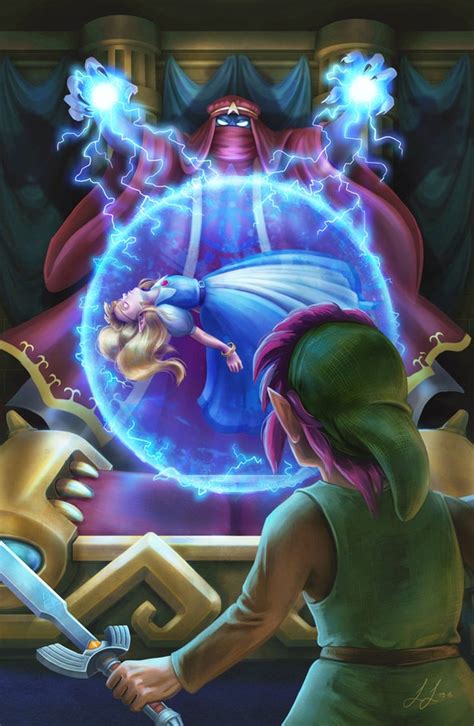 Legend Of Zelda A Link To The Past Agahnim By Lisalindsayart