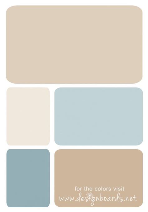 Color Board Soft Blue And Beige Design Boards Beige Cream Softblue