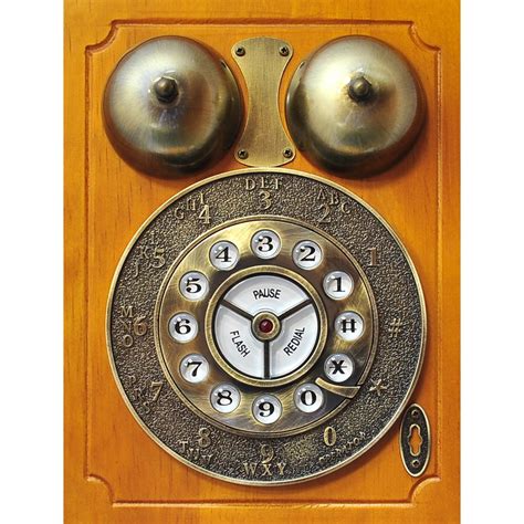 Pyle Prt45 Retro Antique Country Wall Phone Retail Packaging Wood