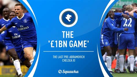 Full squad information for chelsea including formation summary and lineups from recent games player profiles and team news. Chelsea's last line-up before the Roman Abramovich ...