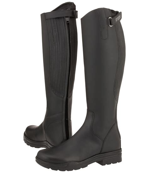 Riding Boots Rancher Iii Black Long Leather Riding Boots Kramer