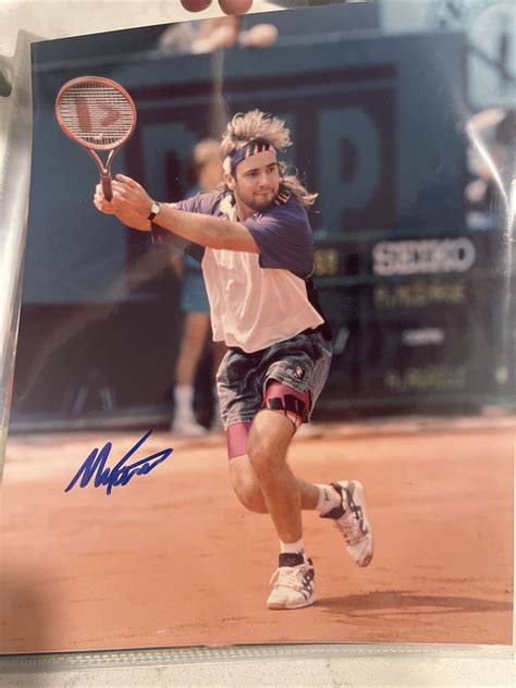 Andre Agassi Signed Autographed 8x10 Tennis Photo Ebay