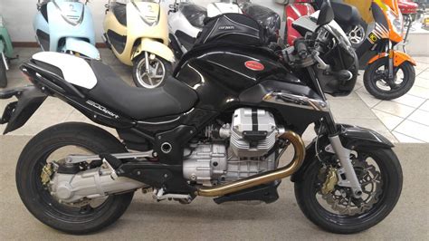 The gran turismo for the 21st century is born… at mandello del lario of course. 2008 Moto Guzzi Breva 1200 Sport | Black 2008 Moto Guzzi ...
