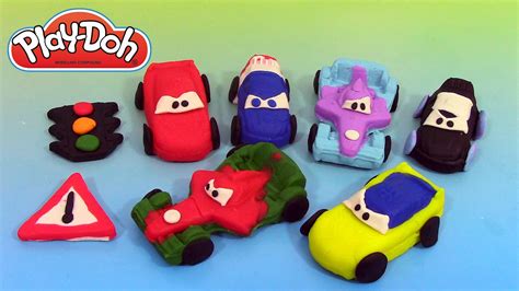 Pâte à Modeler Play Doh Disney Pixar Cars 2 Grand Prix Race Mats