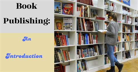 Book Publishing An Introduction