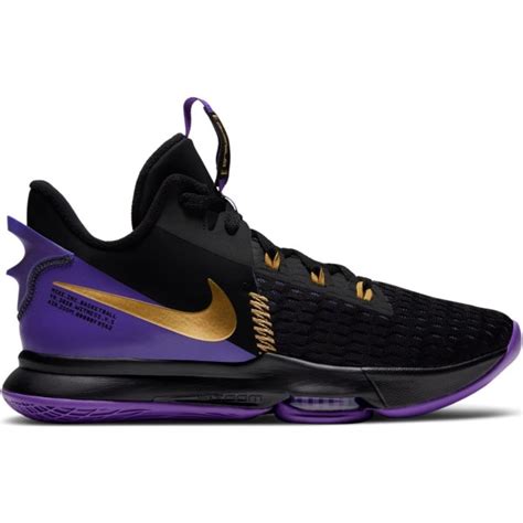 Each come with purple and gold accents, respectively. Nike Lebron Witness V - Mens Basketball Shoes - Black ...