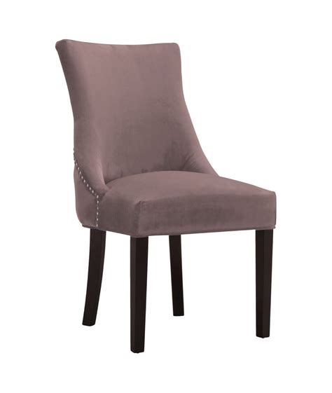 Hannah Pink Velvet Dining Chairs (Set of 2) by Meridian Furniture